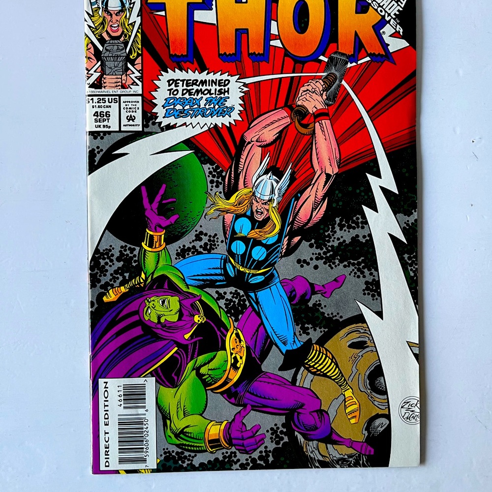 The Mighty Thor Marvel Comic Book
